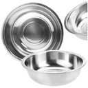 ЧАША КУХОННАЯ МЕТАЛЛИЧЕСКАЯ КУХОННАЯ НЕРЖАВЕЮЩАЯ ДЛЯ ТОРТОВ, САЛАТОВ, ФРУКТОВ, 3Л