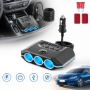 РОЗПОДІЛЮВАЧ ГНІЗДА ПРИКУРЮВАЧА ЗАРЯДНИЙ ПРИСТРІЙ АВТОМОБІЛЬНА USB-C USB QC 120W  (18716453036) фото min 14