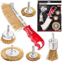 НАБОР ЩЕТКОВ ИЗ ЛАТУННОЙ ПРОВОЛОКИ ДЛЯ СВЕРЛ 6