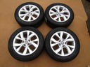 4 PIEZAS LLANTAS RUEDAS 16 RENAULT SCENIC FLUENCE MEGANE 3 IV 4 NEUMÁTICOS 205/55 7,5 MM 