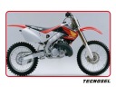НАБОР НАКЛЕЕК (ДЕКАЛЕЙ) BLACKBIRD HONDA CR 125 '98-'99, CR 250R '97-'99 R