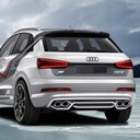 EMBLEMA INSIGNIA LOGOTIPO AUDI Q7 A6L TT AL PARTE TRASERA 