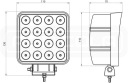 ФАРА РОБОЧА 16XLED 2100 LM 43W  (17599561766) фото min 15