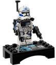 Минифигурка LEGO Star Wars Arc Trooper Fives sw1329 + подставка
