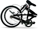 Mestský bicykel Skladacie Kolesá 20 V-brake Pánsky Dámsky Skladací Pätka Oceľový Značka Nilox