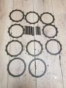 KIT KEWLAROWYCH BRAKE DISC GRIP ZE SPREZYNAMI EBCSRC59 ZX-9R NINJA  photo 5