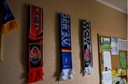 Uchwyt na szalik piłkarski barwy football