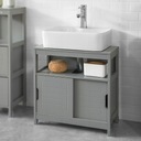 FRG128-SG skrinka pod umývadlo, kúpeľňový nábytok, kúpeľňová skrinka s po Povrch lesk