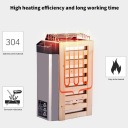 ПІЧКА DO SAUNY ZE СТАЛІ НЕРЖАВІЙКА O ПОТУЖНОСТІ 3,6 KW. ТИП KONTROLI  фото 13