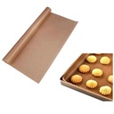 БУМАЖНЫЙ КОВРИК, ТЕФЛОНОВАЯ ФОЛЬГА ДЛЯ ВЫПЕЧКИ, 40 Х 60 СМ, МНОГОРАЗОВАЯ