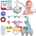 ИГРОВАЯ КАРУСЕЛЬ ДЛЯ кроватки, МУЗЫКАЛЬНАЯ ШКАТУЛКА + ПРОЕКТОР