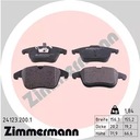 ZIMMERMANN TARCZE+KLOCKI P+T FORD S-MAX I 300MM