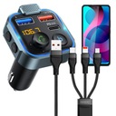 АВТОПЕРЕДАТЧИК BLUETOOTH FM USB PD FAST АВТОМОБИЛЬНОЕ ЗАРЯДНОЕ УСТРОЙСТВО 12/24 В