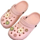 10 ШТ. ПОДВЕСКИ CROCS ЦВЕТОЧНЫЕ ШПИЛЬКИ ЦВЕТОЧНАЯ РОМАШКА