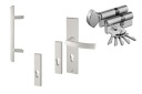Дверная ручка HAGA PLUS INOX - РУЧКА