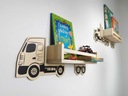 Auto TIR - Полка деревянная для детских книг