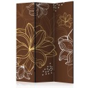 Ширма из 3 частей - Осенняя флора