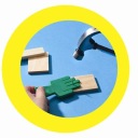 Umelecký rozvíjací set pre deti - práca s drevom a remeslami Postava/Rozprávka iný