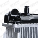 STARK SKRD-0120502 RADIATEUR SYSTÈME REFROIDISSEMENT MOTEUR VERS PORSCHE 911 (996)photo 8