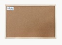 ПРОБКОВАЯ ДОСКА OFICIO 30X40 ДЕРЕВЯННАЯ РАМА
