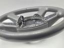STEERING WHEEL GRAY COLOR AUDI A6 C6 MULTIFUNCTION BLACK LEATHER SKIN 4F0419091  photo 16