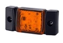 СВЕТОДИОДНЫЙ ГАБАРИТНЫЙ ФОНАРЬ 12/24В ОРАНЖЕВЫЙ, НА ВИНТАХ