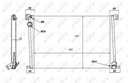 NRF 58472 CHLODNICA, SISTEMA DE REFRIGERACIÓN DEL MOTOR 