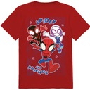 KOSZULKA DZIECIĘCA T-SHIRT DLA DZIECKA SPIDEY I SUPER-KUMPLE 128 JAKOŚĆ