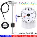 240-33 OHM FUEL LEVEL GAUGE WITH FUEL FLOAT LEVEL SENSOR 100-600MM F~78949 