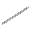 2 Pcs Cork Stainless Steel Ruler Metric Back Rulers Straight Edges