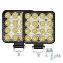 КОМПЛЕКТ 2 ФАРА РОБОЧА 16 LED (СВІТЛОДІОД) ГАЛОГЕН 48W 9-30V ДІОДНА  (17545396124) фото min 10