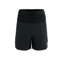 COMPRESSPORT TRAIL RACING 2-IN-1 SHORT черные беговые шорты XL