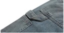 Pánske šortky Jeans Blue Cargo Jorts Baggy Denim Summ Dominujúci materiál polyester