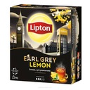 Чай черный Lipton Earl Grey Lemon 92 пакетика