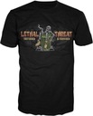 ФУТБОЛКА LETHAL THREAT TATTED TRASHED, размер M