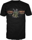 ФУТБОЛКА LETHAL THREAT TATTED TRASHED, размер XL