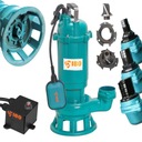 FURIAT IBO 1500 Насос для септика для грязной и чистой воды с измельчителем.