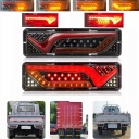 KIT 2PCS PHARE ARRIÈRE LED ZESPOLONYCH VERS PORTE-AUTOS REMORQUE 12V/24Vphoto 13