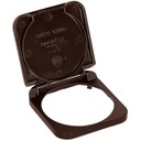 РАМКА КОРПУСА PRESTO ЭЛЕКТРИЧЕСКАЯ РОЗЕТКА КОРИЧНЕВАЯ