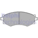 Тормозные колодки NISSAN'88- LP1228