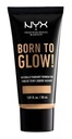 NYX Professional Makeup , Born To Glow, Naturally Radiant, True Beige, 30 ml Vlastnosti rozjasňujúce
