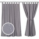 ВОДОНЕПРОНИЦАЕМАЯ САДОВАЯ ШТОРА ДЛЯ ТЕРРАСЫ 155x230 серая