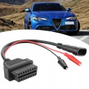 КАБЕЛЬ АДАПТЕРА 3PIN DO 16PIN OBD2 DO FIATA NAALFA DIAGNOSTYCZNEGO  (18484226509) фото min 7