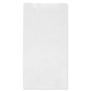 СУМКА ДЛЯ ЗАВТРАКА 15х29 см, СЛОЖЕННАЯ БУМАГА, БЕЛАЯ, 100 шт.