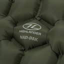 Одноместный надувной матрас, походный коврик Highlander Outdoor Nap-Pak