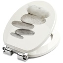 СИДЕНЬЕ ДЛЯ УНИТАЗА МЕДЛЕННО ЗАКРЫВАЮЩЕЕСЯ МДФ UNI