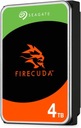 Seagate FireCuda HDD, 4 TB, Wewnętrzny dysk twardy - 3,5″ CMR SATA 6 Gb/s
