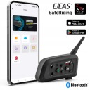 ІНТЕРКОМ МОТОЦИКЛЕТНИЙ EJEAS V6 PRO+ ПЛЮС 2 ШЛЕМИ USB-C BLUETOOTH APLIKACJA  фото 13