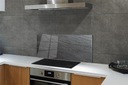 Современное кухонное панно Каменная конструкция 125х50