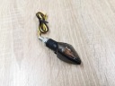 ПОВОРОТНИК МОТОЦИКЛЕТНИЙ МІНІ ТОНОВАНИЙ БІЛИЙ M8 УНІВЕРСАЛЬНИЙ H6W 12V  (11368244253) фото min 7